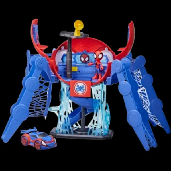 New Webquarters Playset Action Figures