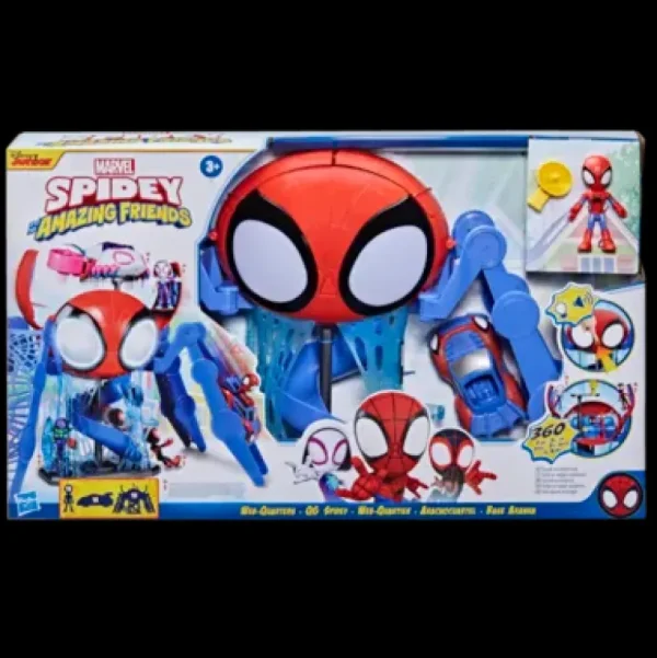 New Webquarters Playset Action Figures