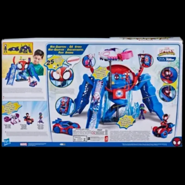New Webquarters Playset Action Figures