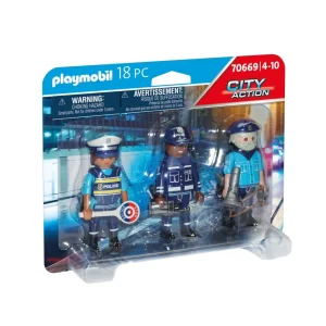 Clearance Squadra Di Poliziotti Set Costruzioni