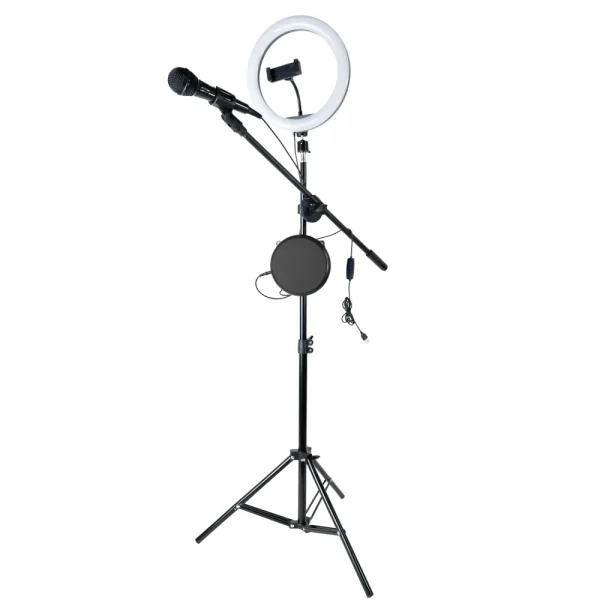 Discount Stage Microphone And Ring Light Tablet E Giochi Interattivi