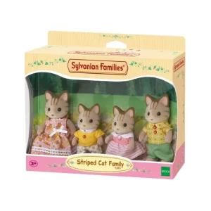 Discount Famiglia Gatti Striati Mini Dolls