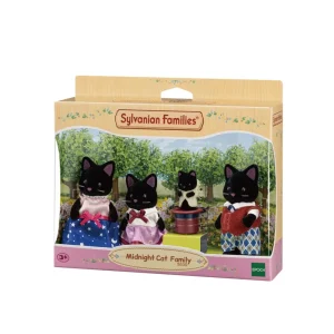 Online Famiglia Gatto Midnight Mini Dolls