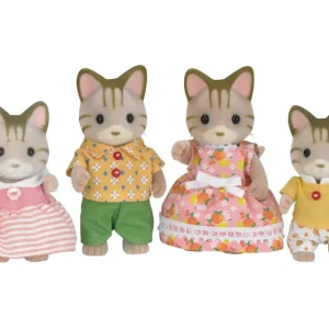 Discount Famiglia Gatti Striati Mini Dolls