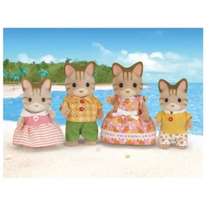 Discount Famiglia Gatti Striati Mini Dolls