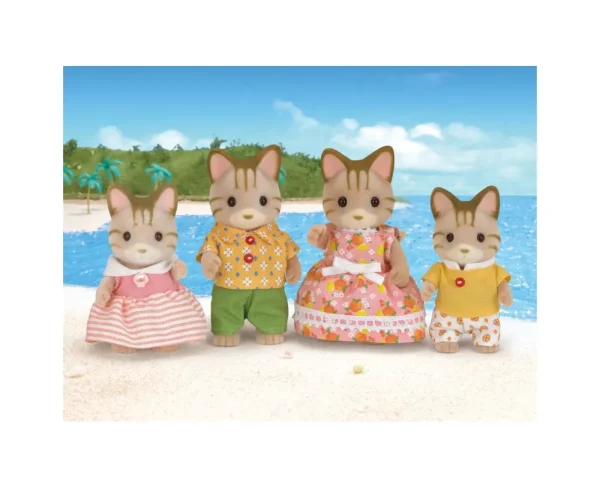 Discount Famiglia Gatti Striati Mini Dolls