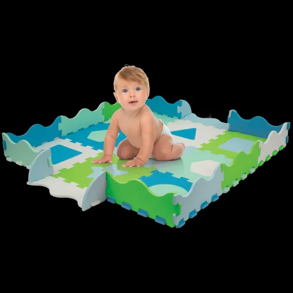 Cheap Tappeto Puzzle Con Forme Geometriche Palestrine E Tappeti Gioco