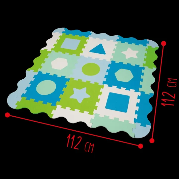 Cheap Tappeto Puzzle Con Forme Geometriche Palestrine E Tappeti Gioco