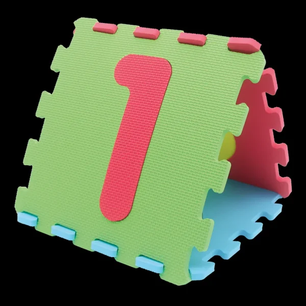 Best Sale Tappeto Puzzle Numeri 9Pz Palestrine E Tappeti Gioco