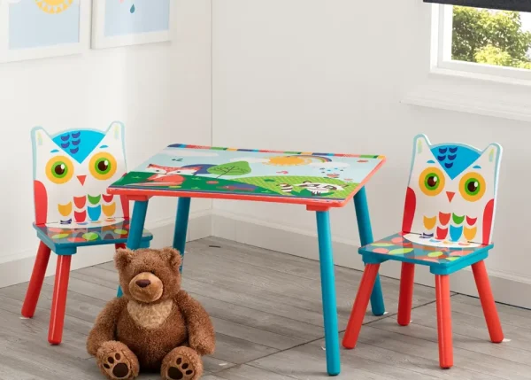 Outlet Tavole E Sedie In Legno Gufo Centri Gioco