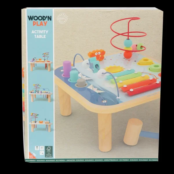 Best Sale Tavolino Multiattivita' Giochi Da Tavolo In Legno