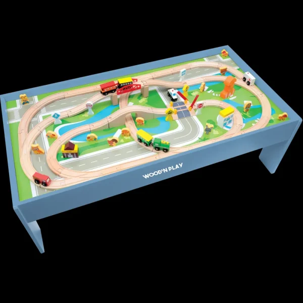 Online Tavolo Gioco Con Pista Treno Giochi Educativi In Legno
