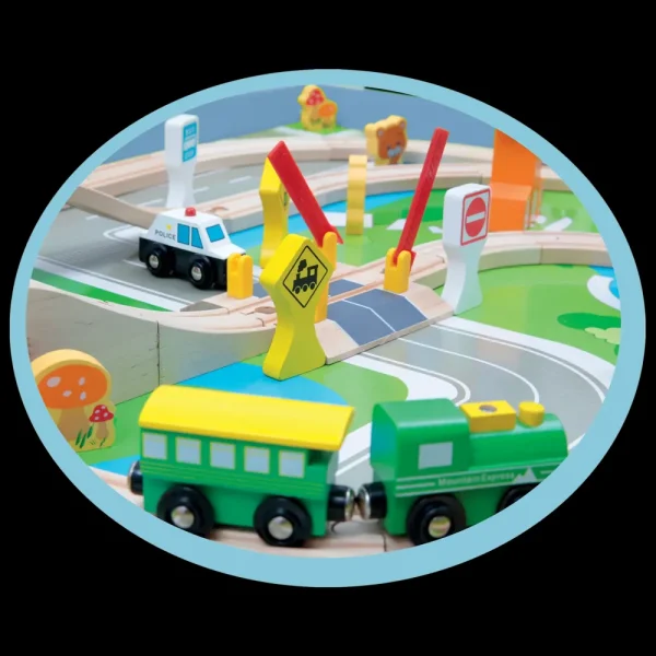 Online Tavolo Gioco Con Pista Treno Giochi Educativi In Legno