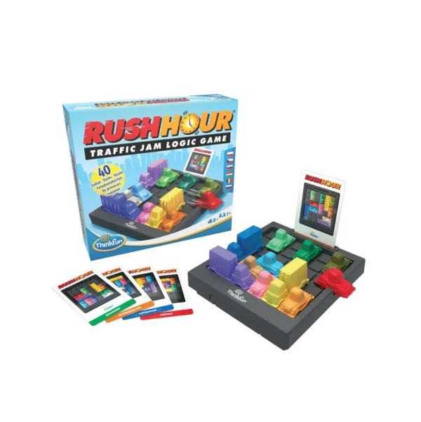 Best Sale Thinkfun Rush Hour Scappa Dagli Ingorghi, Gioco Da Tavolo, Da 1 A 4 Giocatori, 8+ Anni Giochi Di Societa Per Bambini