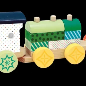 Fashion Trenino Veicoli In Legno