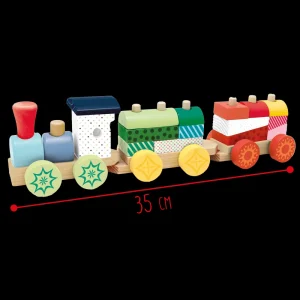 Fashion Trenino Veicoli In Legno