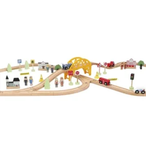 Online Trenino City Veicoli In Legno