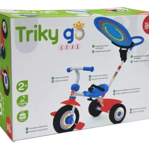 Best Triciclo Regolabile Con Ruote Libere E Maniglione Per Bambini Dai 10 Mesi | Cestino Inclinabile, Capote Parasole E Massimo Di 20Kg Tricicli E Balance Bikes