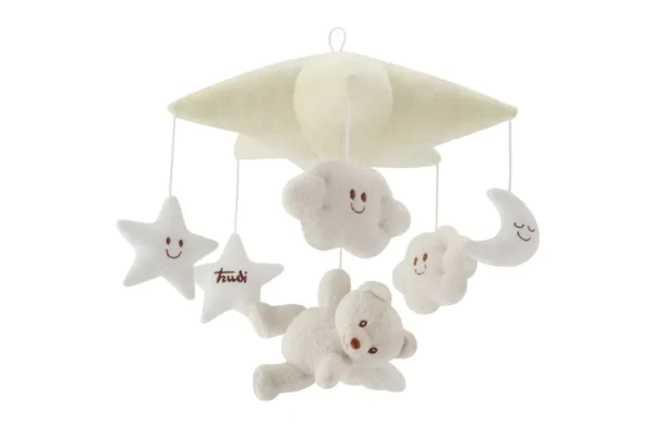 Fashion Mobile Pescasogni Orso Avorio -Taglia M Peluche Interattivi