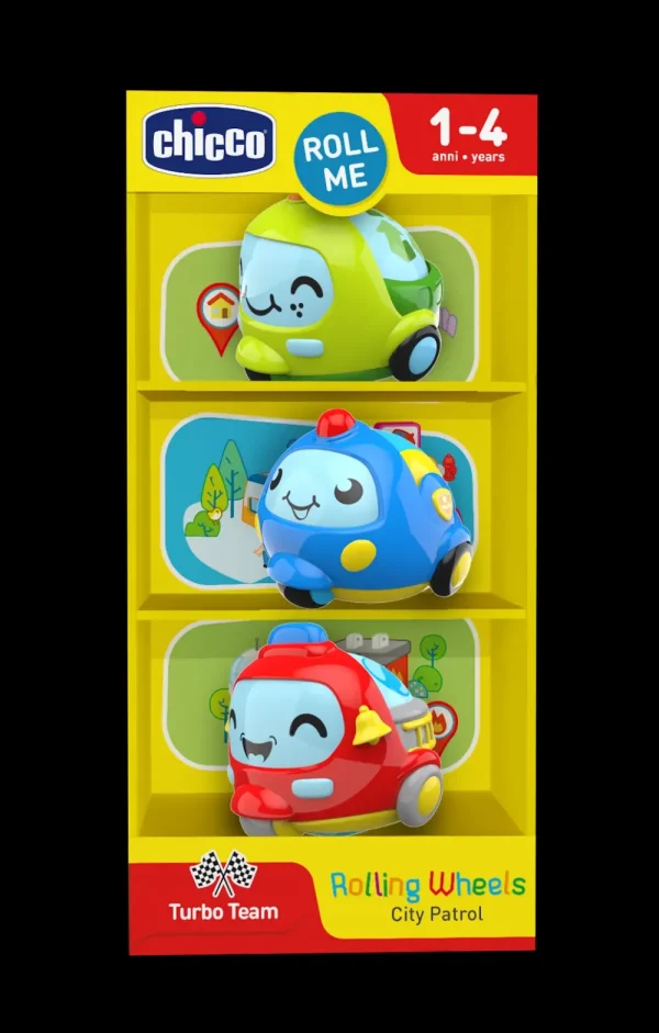 Cheap Turbo Ball City Patrol Macchinine Bambini