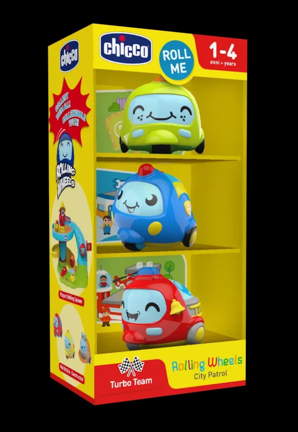 Cheap Turbo Ball City Patrol Macchinine Bambini