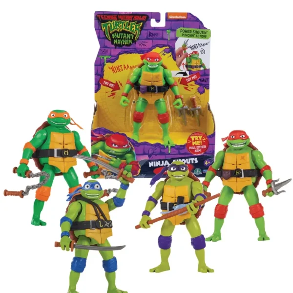 Online Turtles Tartarighe Ninja Deluxe Da 15Cm Leonardo Action Figures