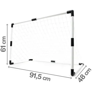 Clearance Twin Soccer Goal Set Giochi Con La Palla