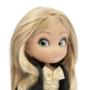 Fashion Unique Eyes Bambola Articolata Alta 25Cm, Con Occhi Grandi Magici E Profondi, Segue Il Tuo Sguardo, Amy Fashion Doll Con Extra Outfit Fashion Dolls