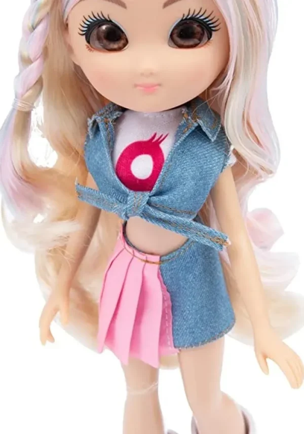 Cheap Unique Eyes Bambola Articolata 25 Cm, Con Occhi Grandi Magici E Profondi, Segue Il Tuo Sguardo, Rebecca Fashion Doll Fashion Dolls
