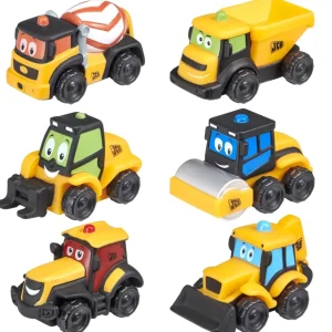 Hot Veicoli Da Cantiere Jcb In Gomma Macchinine Bambini
