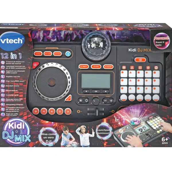 Shop Kidi Dj Mix, Console Per Mixare Come Un Vero Dj E Creare Le Tue Registrazioni E Mix Musicali! Tablet E Giochi Interattivi