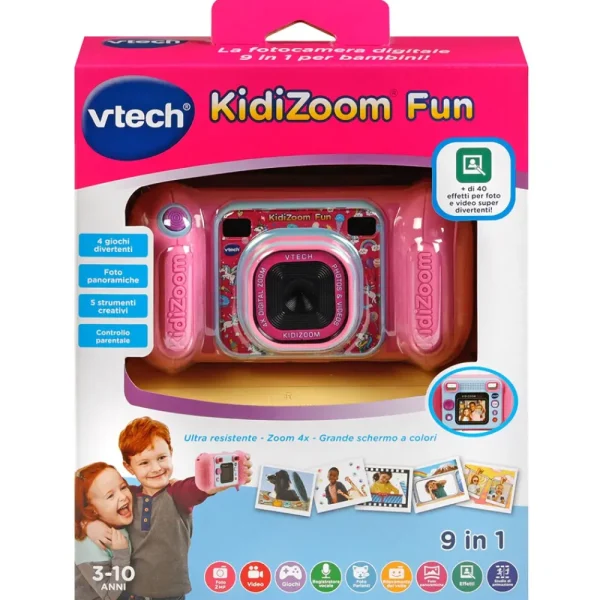Fashion Kidizoom Fun 9 In 1, La Fotocamera Digitale Per Ragazzi A Partire Dai 3 Anni! Tablet E Giochi Interattivi