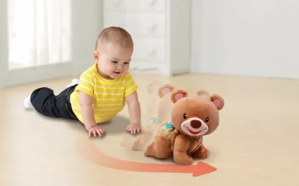 Best L'Orsetto Teddy Canta E Gattona Con Me, Un Vero Compagno Di Gattonate Per Il Bambino! Giochi Di Apprendimento