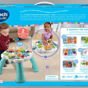 Store Tavolo Multiattivita Giocaimpara Con Tante Attivita Per Sviluppare I Sensi Del Bambino! Giochi Di Apprendimento