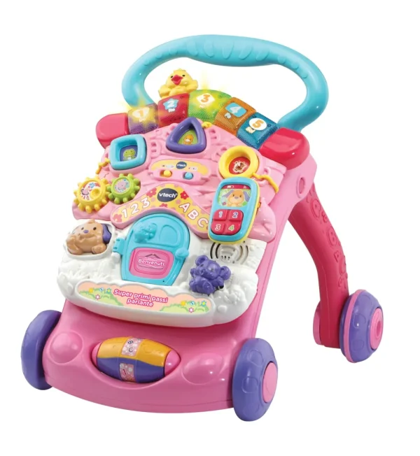 Best Un Super Primi Passi Parlante 2 In 1 Con Tavolo Attivita Rimovibile Per Fare Il Pieno Di Scoperte! Cavalcabili E Primi Passi