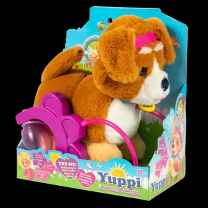 Fashion Yuppi Cane Con Guinzaglio Peluche Interattivi